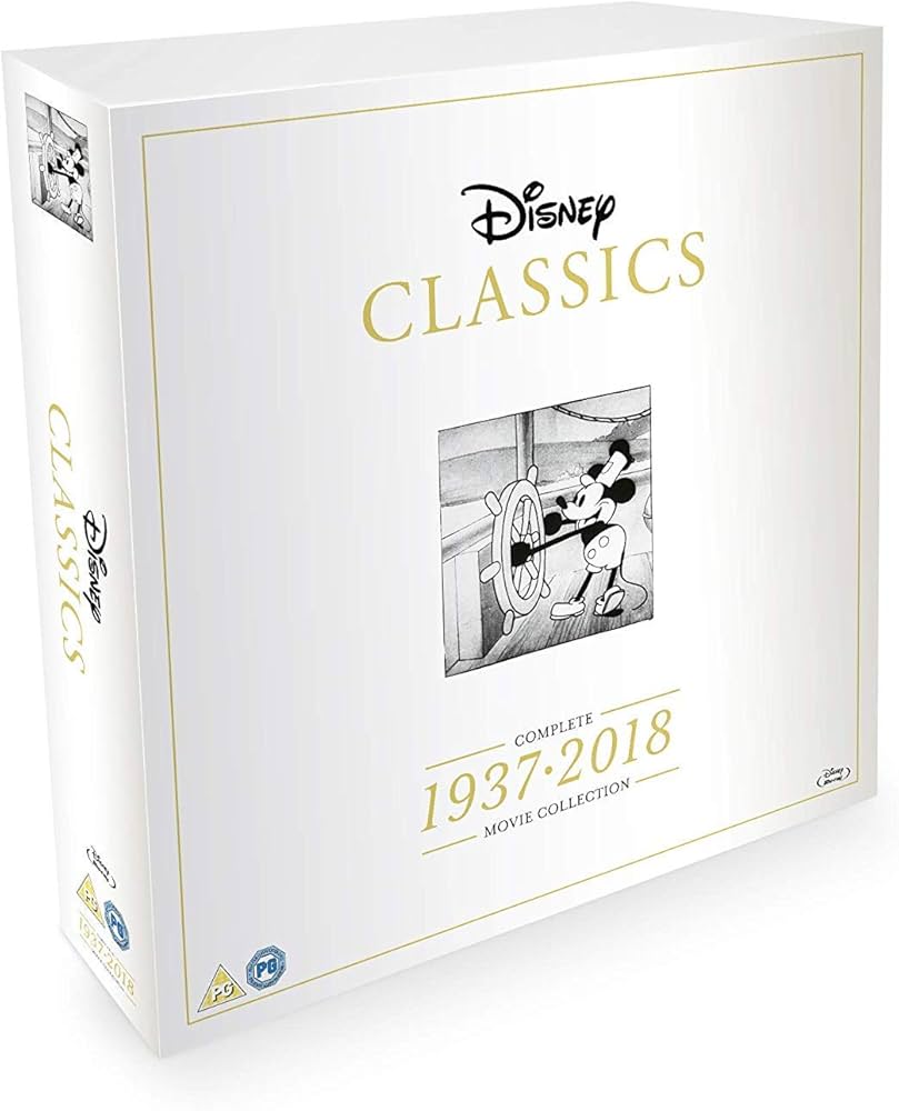 Amazon.com: Disney Classics Complete 55 Disk Movie Box Set 1937