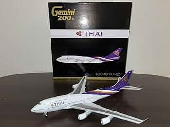 タイ航空 モデルプレーン ボーイング 1:200 楽天市場】タイ国際航空 1