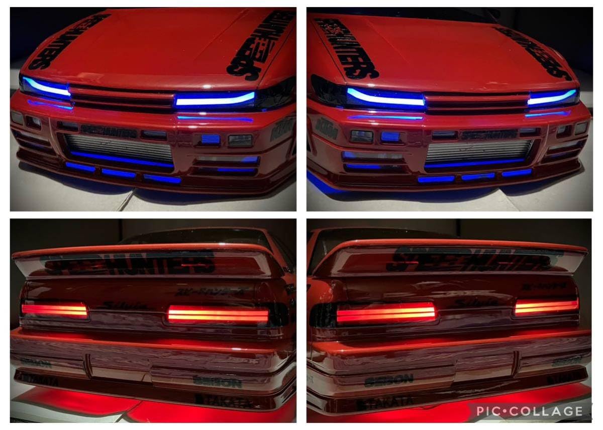 abcホビー ワンビア エアロカスタム風 再生産】1/10 電動RCカー用