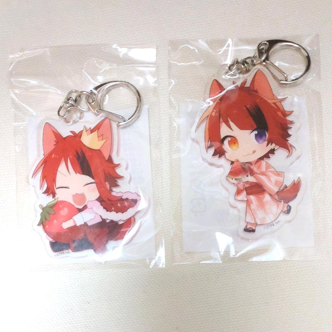 Amazon.co.jp: すとぷり 莉犬くん 苺文化祭 アクキー 2022 Summer