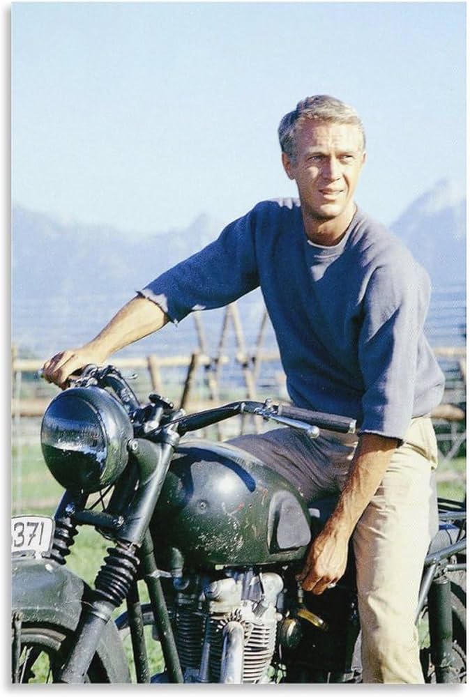 Amazon.co.jp: スティーブマックイーン映画ポスター ホーム装飾 アート