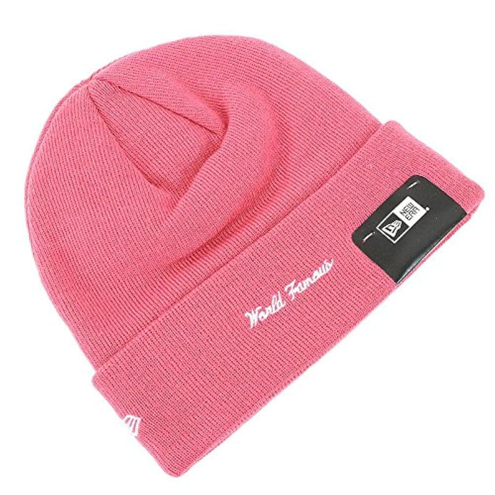 Supreme ニット帽 ピンク ワールドファマス Supreme(シュプリーム
