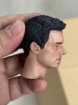 Amazon | 1/6ヘッドカービング トムクルーズスカルプト 男の子頭の彫刻