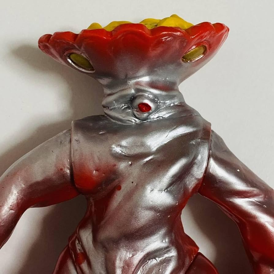 バンデル星人 ソフビ 当時物 ⚠️当時物・昭和レトロ マルサン