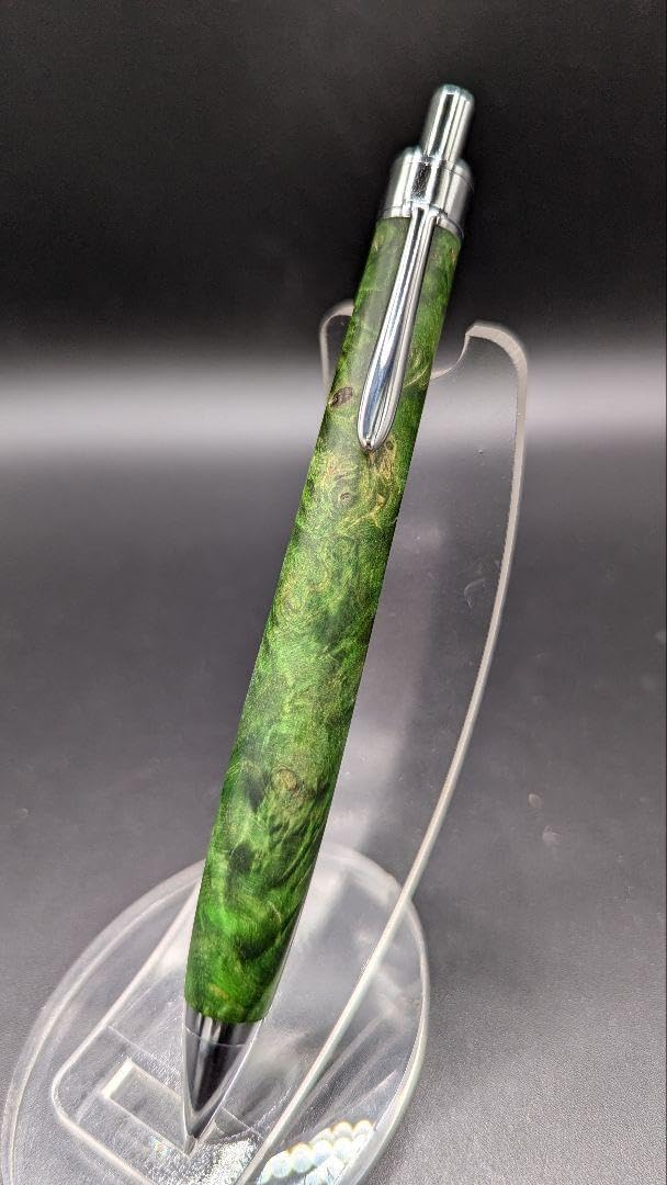 366ペン工房翌檜 スタビライズドウッドバーチバール 木軸シャーペン