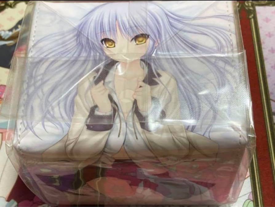 トレカアイテムくじ Angle Beats! 合皮製デッキケース 天使 立華奏 合