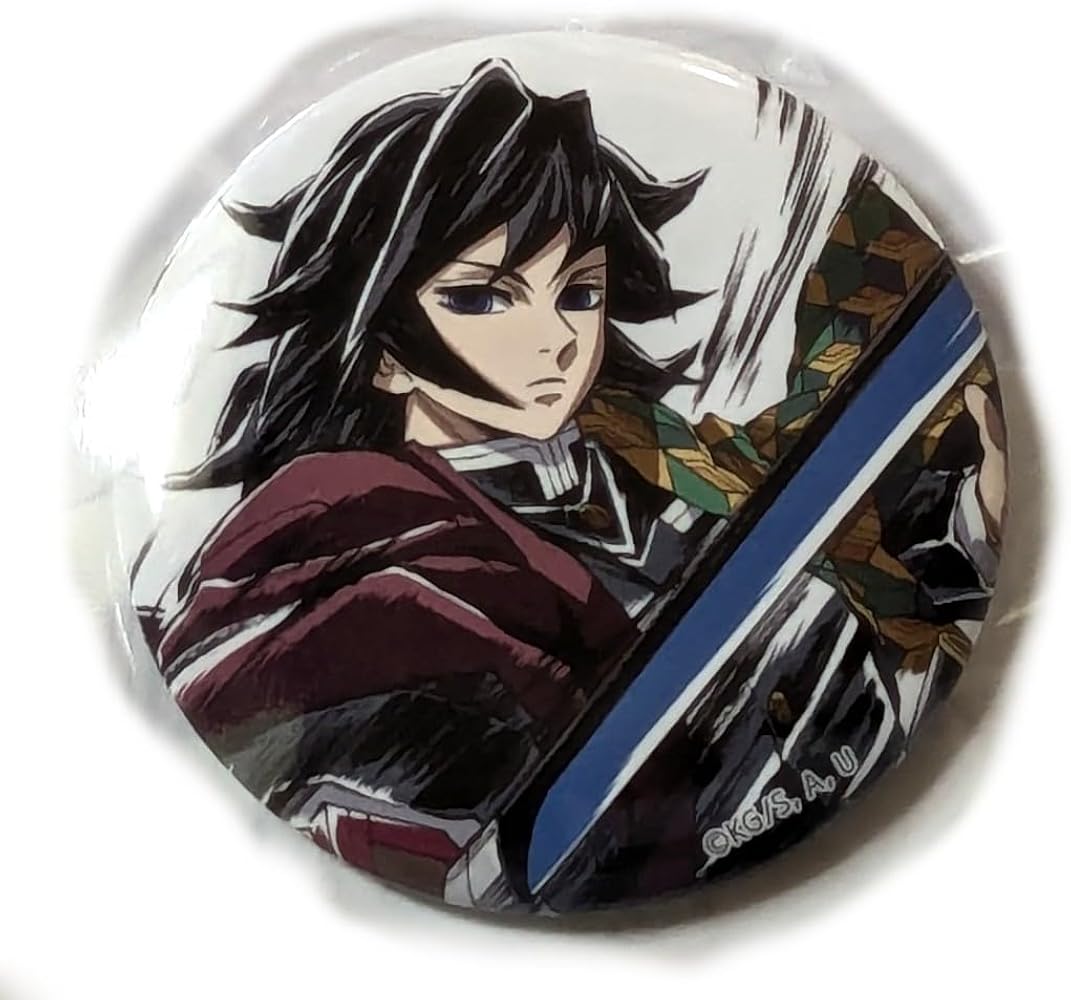 鬼滅の刃 全集中展 幕間画 缶バッジ 肆 冨岡義勇 立志編 アイキャッチ