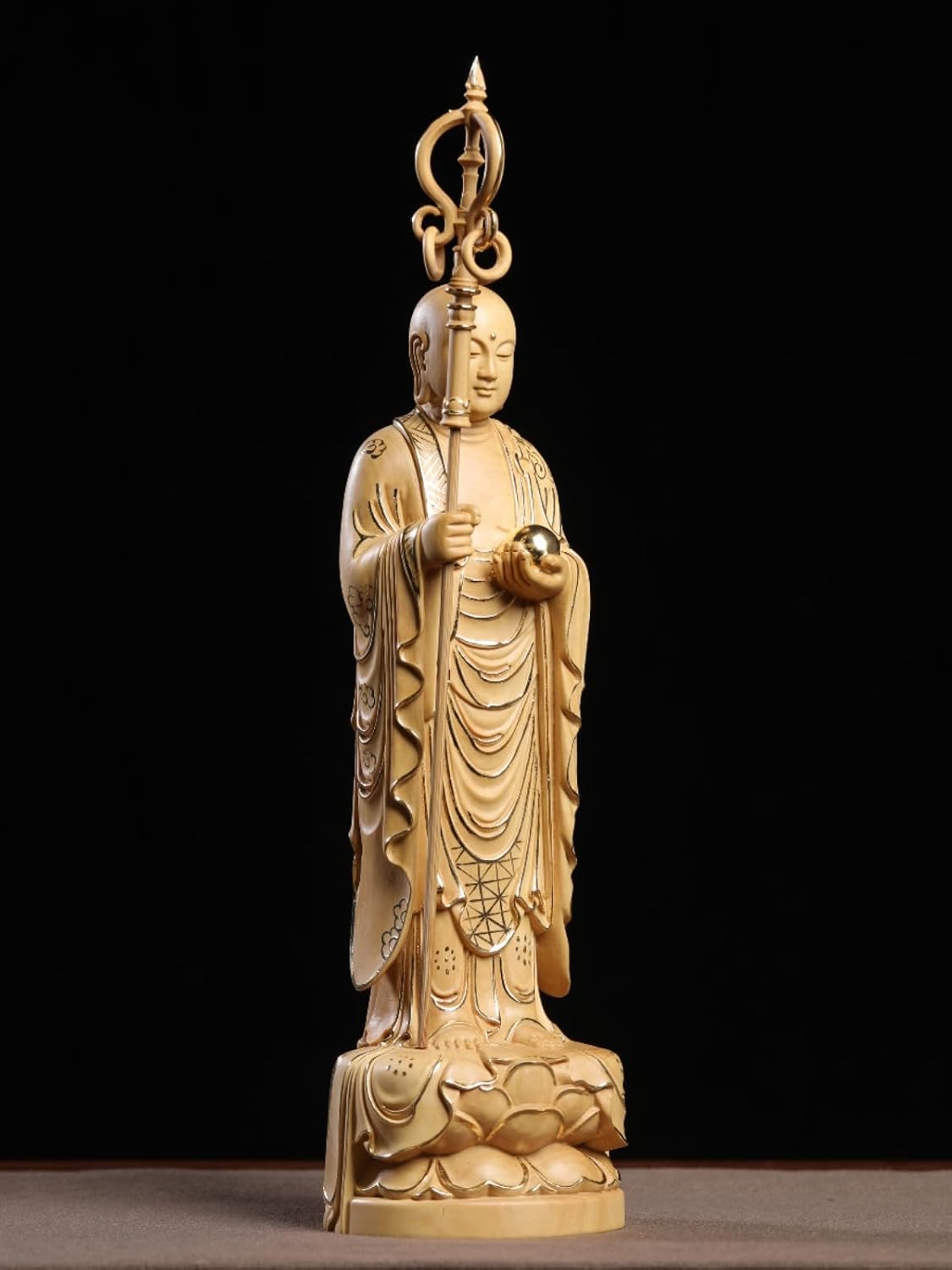 八体仏 不動明王 有馬頼底相國大龍書付 臨済宗 白檀木彫仏像 八体仏