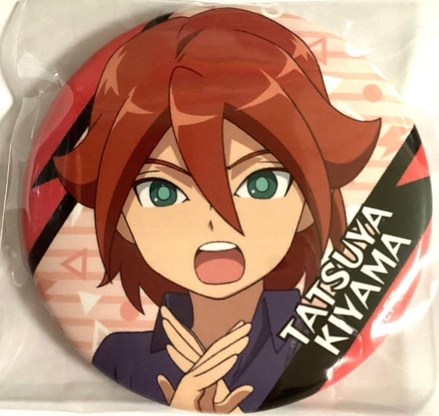 イナズマイレブン 基山ヒロト Theキャラ 缶バッジ マルイ イナズマ