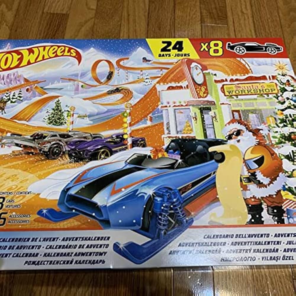 Amazon.co.jp: ホットウィール アドベントカレンダー : おもちゃ