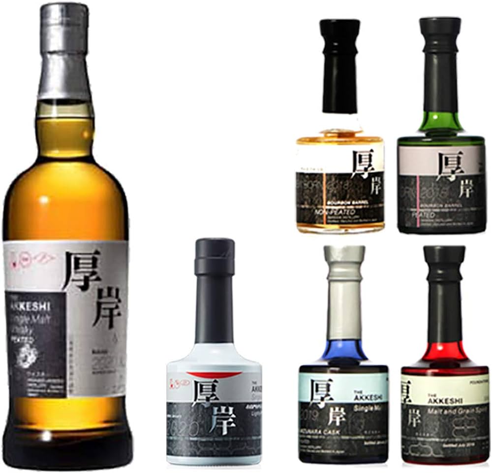 Amazon.co.jp: 厚岸蒸溜所 ニューボーン・シングルモルトウイスキー 6