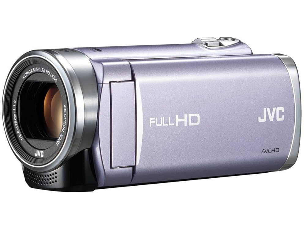 美品 JVC Everio GZ-HM33 パープル ビデオカメラ 希少 JVC Everio GZ