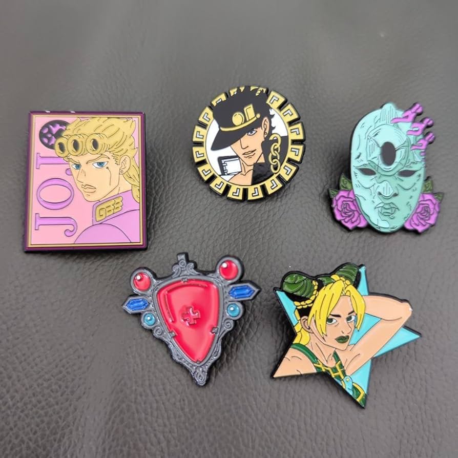ジョジョ 5部 ピンバッチセット ジョジョ 5部 ピンバッチセット