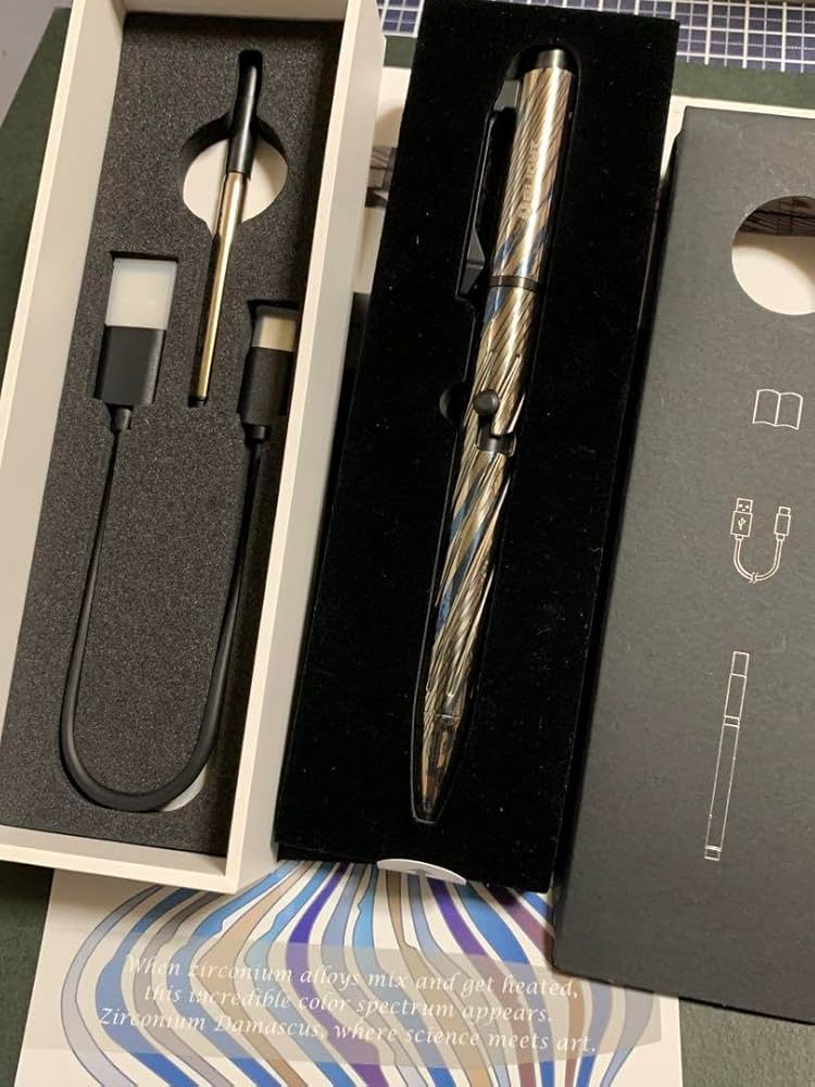 Amazon.co.jp: Olight OPen Pro Zirconium Damascus Pen : Office Products