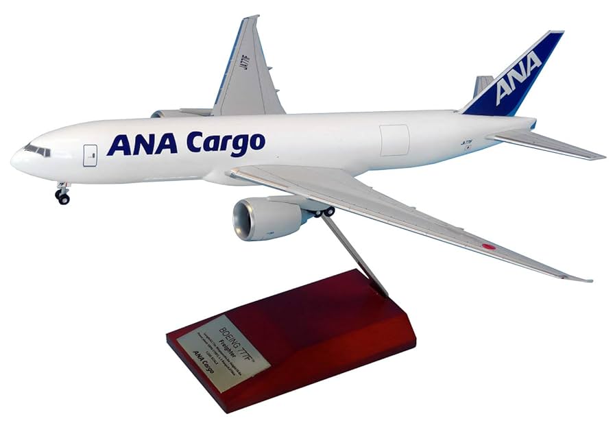 新品】モデルプレーンANA Cargo 777F スケール1:200 ANA Cargo Boeing