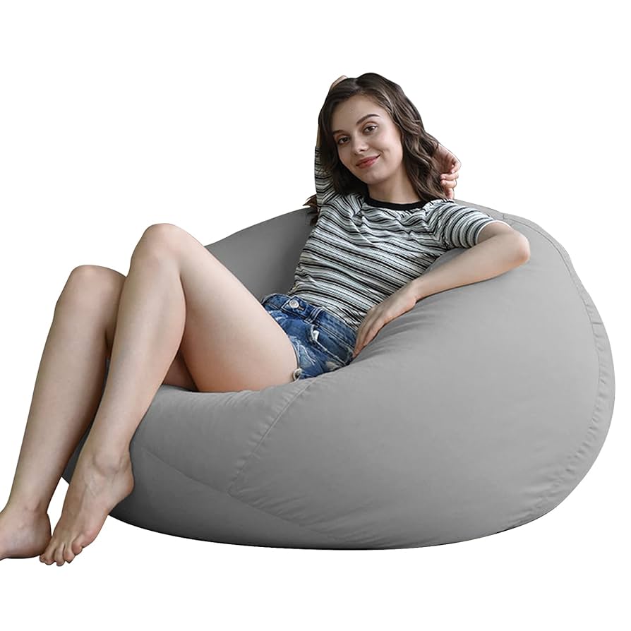 JPHomezyビーズクッション特大けんこうあんぜんむみクッション怠け者