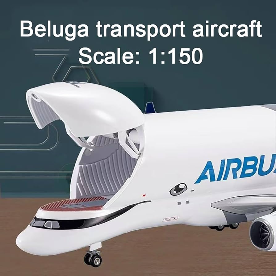 4/25着…Airbus ベルーガBIG 1/150=約42cm Amazon | ダイキャスト