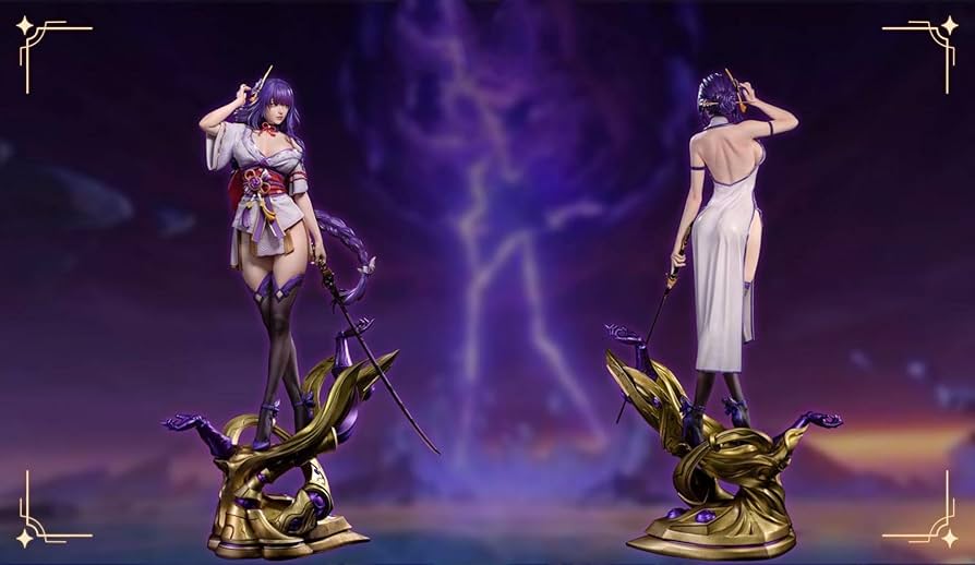 Amazon.co.jp: 原神 げんしん 雷電将軍 らいでんしょうぐん 1/4