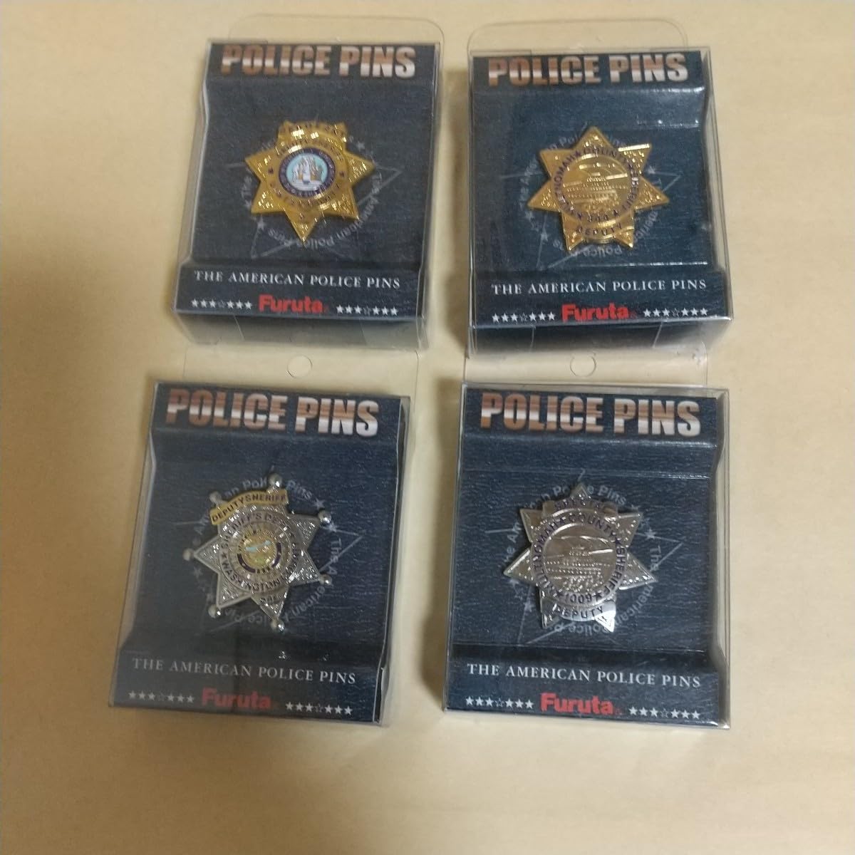 水野晴郎のPOLICE PINS 全20種 水野晴郎のPOLICE PINS 全20種