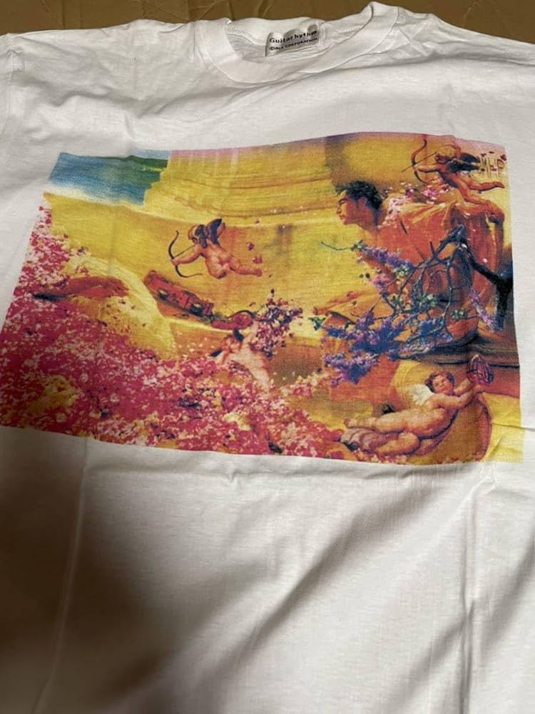 90s 布袋寅泰 Tシャツ 半袖Tシャツ GUITARHYTHMⅡ ホワイト 90s 布袋