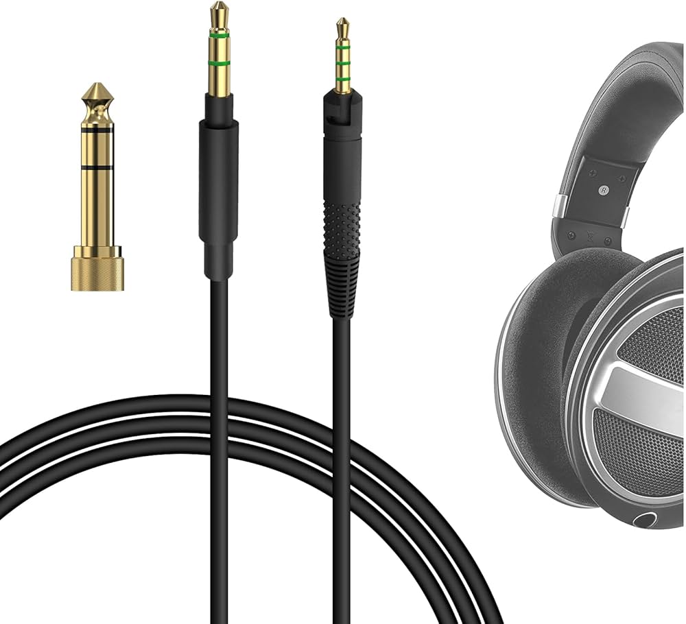 Amazon.com: GEEKRIA Audio Cable Compatible with Sennheiser HD 620S