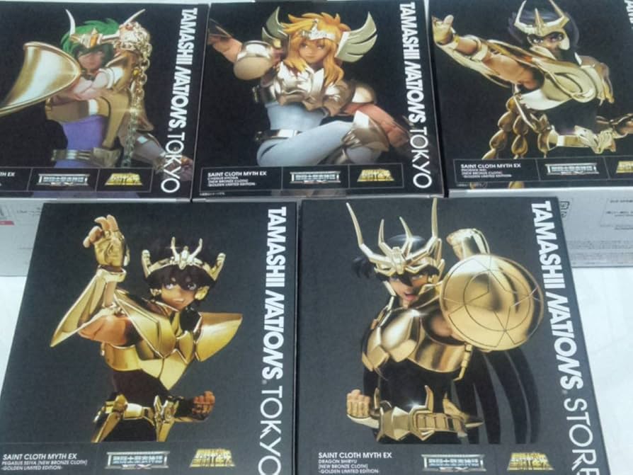 Amazon.co.jp: 5種セット ドラゴン紫龍 ペガサス星矢 キグナス氷河