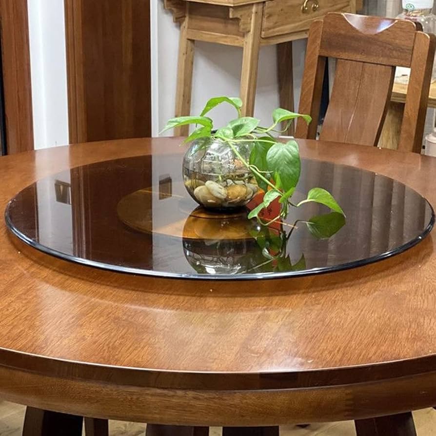 Amazon｜卓上ターンテーブル 60cm/24インチ 強化ガラス レイジー