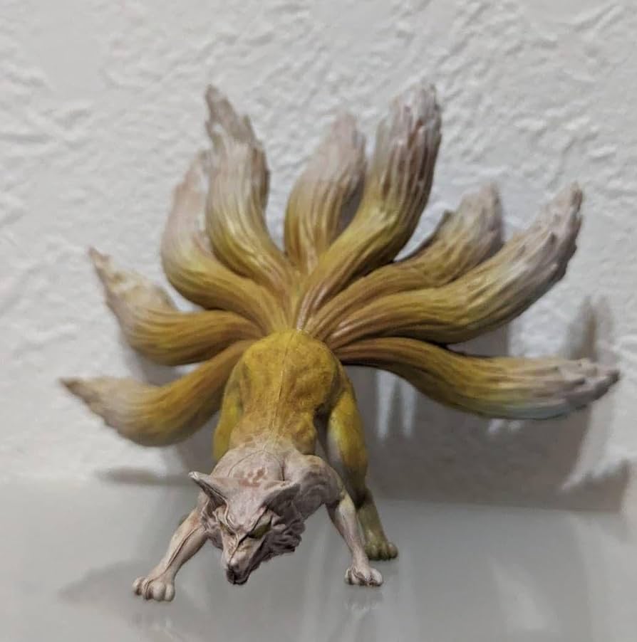 Amazon.co.jp: 妖怪最強王図鑑 九尾の狐 九尾狐 妖怪 リアルカラー 狐