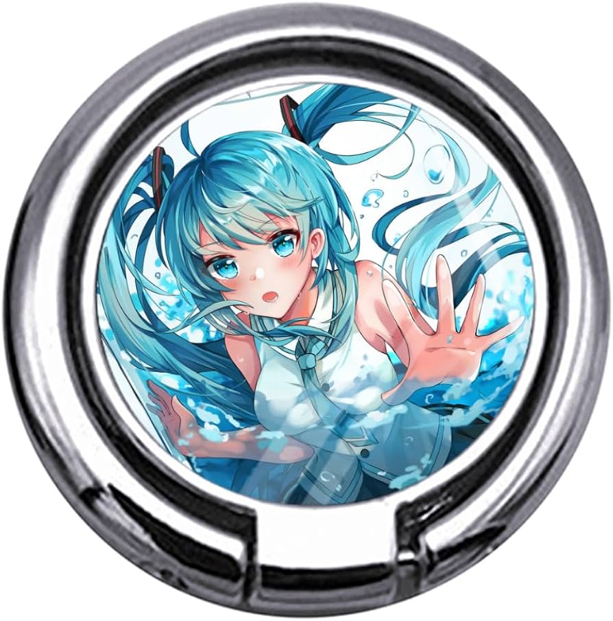 Amazon.co.jp: スマホリング 初音ミク 携帯リングホルダー ホールド