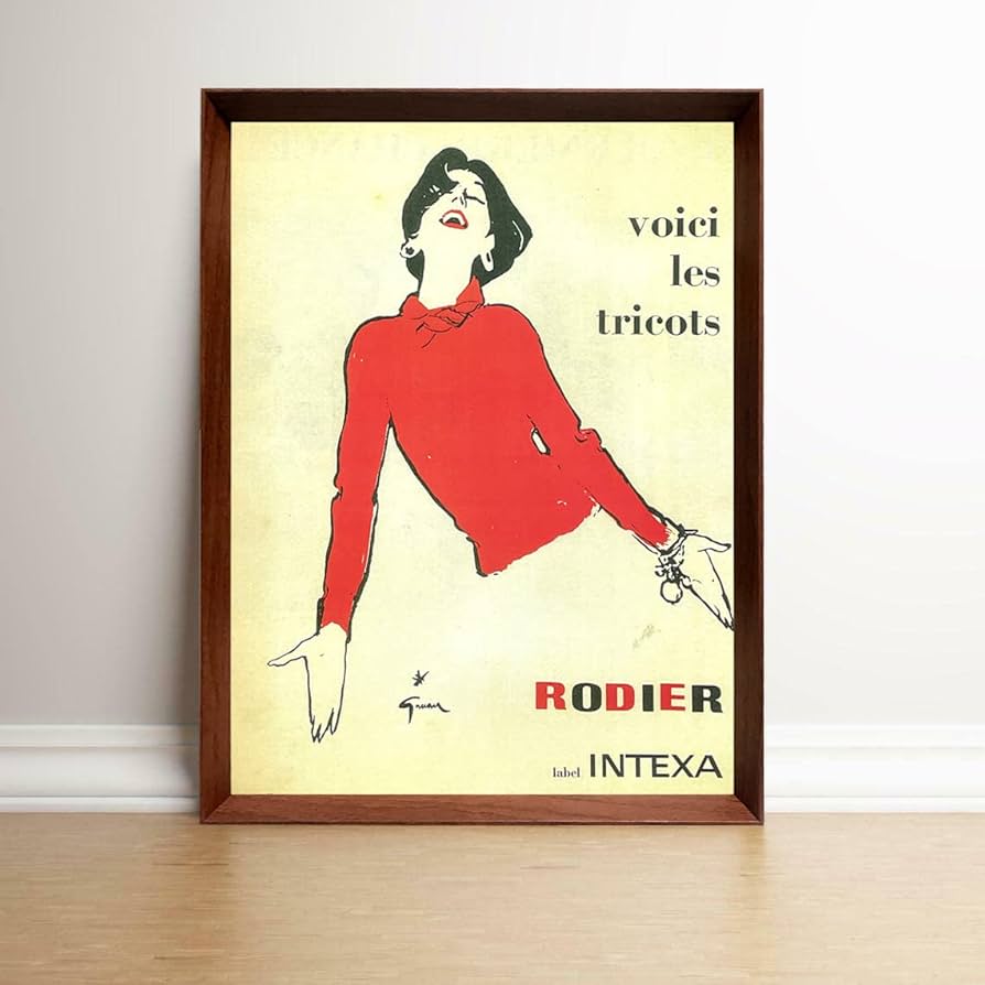 Musidora/ルネ グリュオ/ ヴィンテージポスター