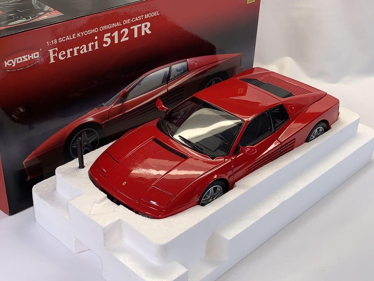 京商KYOSHO 1⁄18 フェラーリ512 BB （ブラック）
