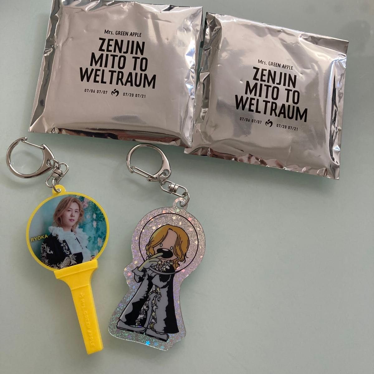 Mrs.GreenApple ミセス韓国ソウルコン プラッシュキーリング3セット