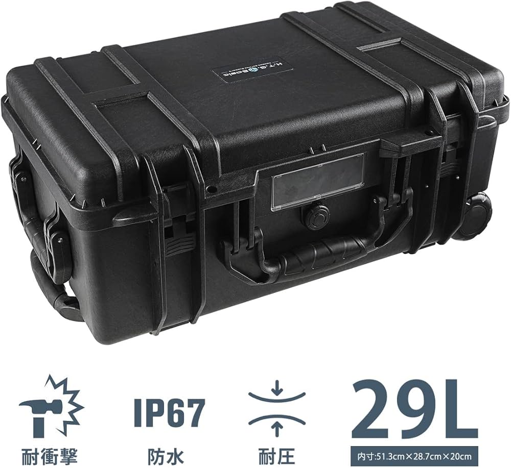 Amazon.co.jp: HTGベーシック ハードケース 防水キャリーオンケース