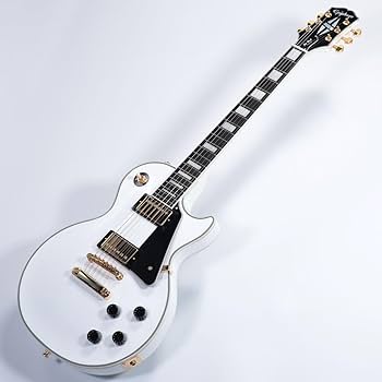 Amazon | Epiphone/Inspired by Gibson Les Paul Custom Alpine White