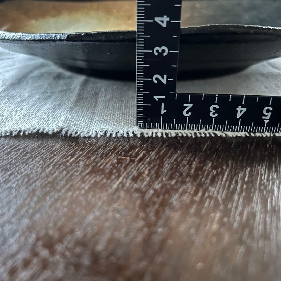 青手小皿 富士山水人物図 手描き 蒐 九谷 蒐集家放出極上品 九谷焼