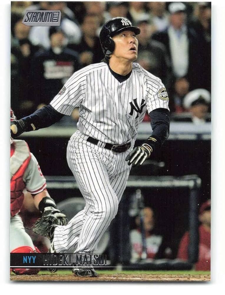 Amazon.com: 2021 Topps Stadium Club #132 Hideki Matsui New York