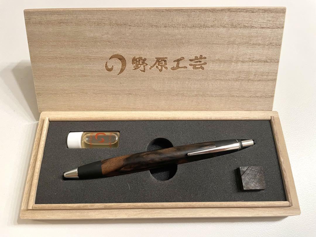 専用商品 野原工芸 黒柿 旧型箱無し 黒柿のシャープペンシル – 野原