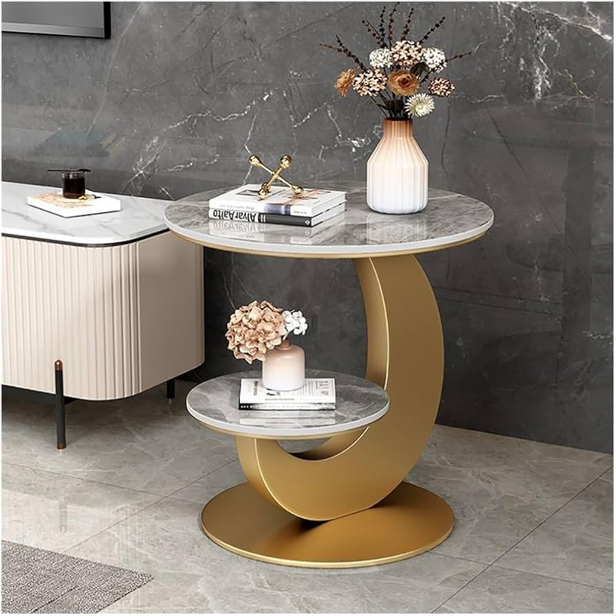 クラシックスタイルの大理石サイドテーブル 【公式通販】