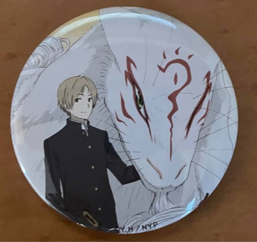 斑 夏目貴志 夏目友人帳 缶バッジ 【公式通販】