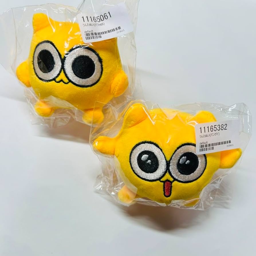 うんたねこ うんたぬい デフォ顔 バンザイ