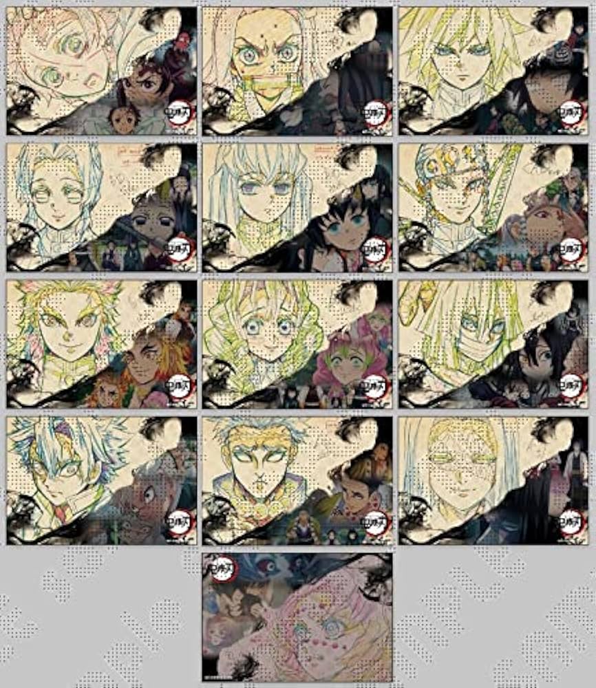 鬼滅の刃 黒死牟 ランチョンマット ufotable cafe カフェ 上弦集結 鬼