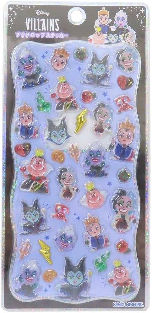 Amazon.co.jp: ディズニーヴィランズ[シールシート]プチドロップ