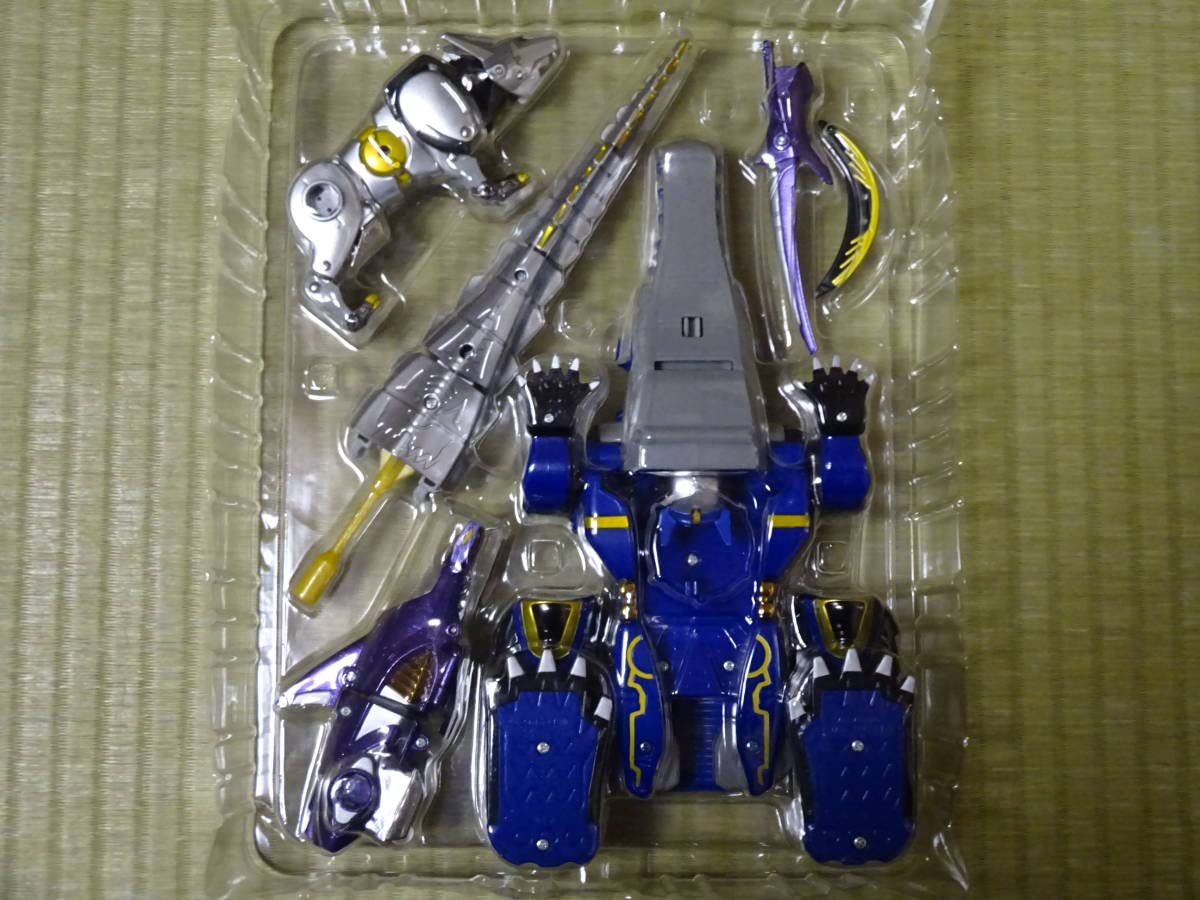 未開封】 百獣戦隊ガオレンジャー DX超合金 ガオハンター ブルー