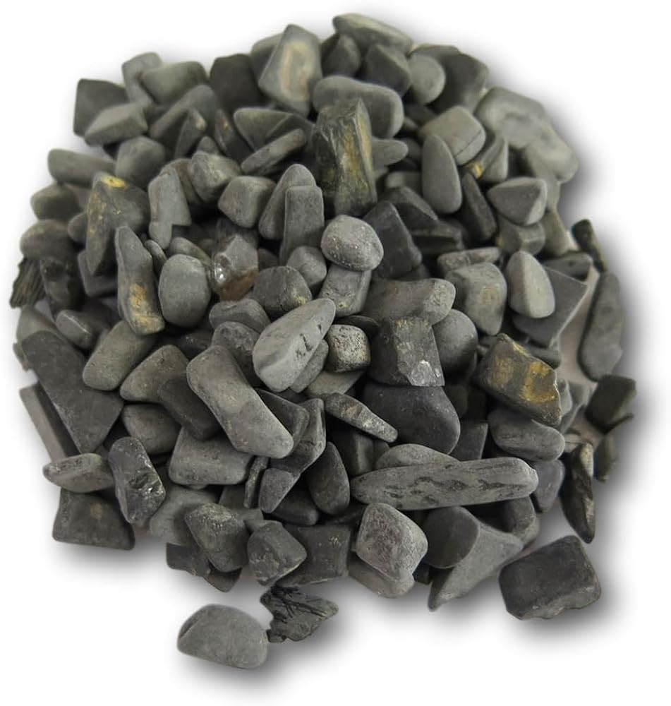 Amazon | 北海道上ノ国町産 ブラックシリカ 黒鉛珪石 さざれ 100g