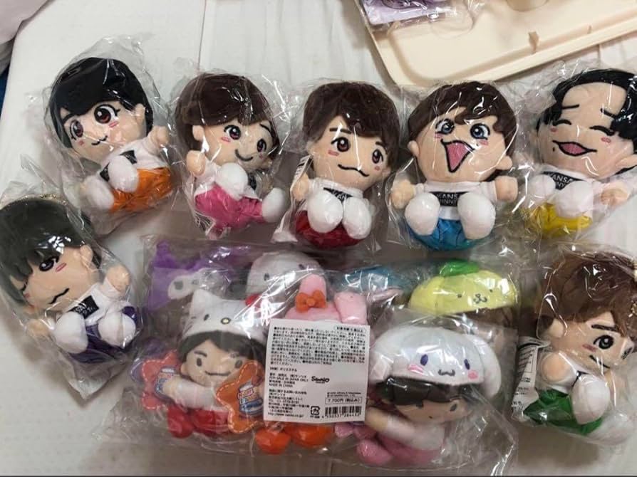 なにわ男子 ローソン マスコットクリップ7種 セット なにわ男子