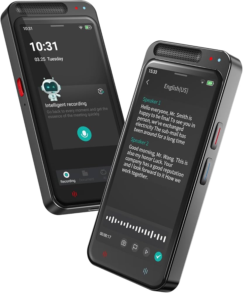 Reviews M5 With Playback, Digital Voice Recorder With Ai Voice