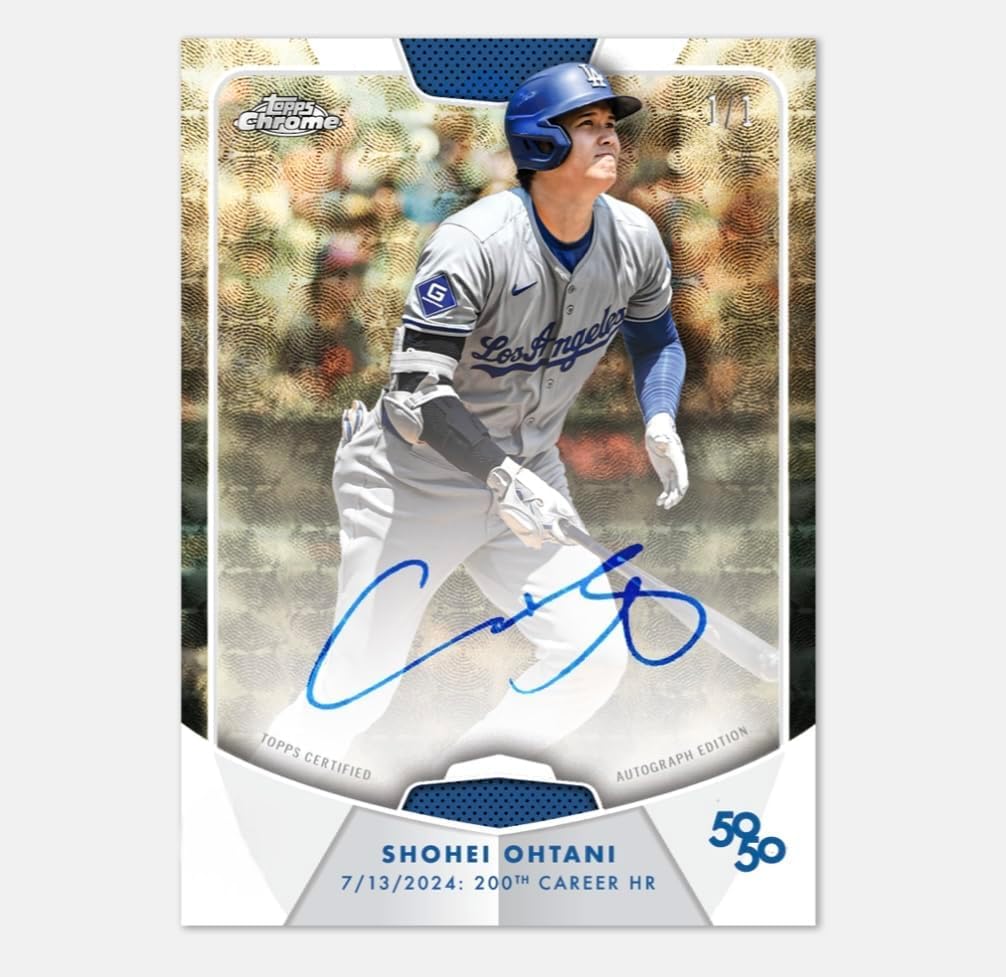 topps 大谷翔平 50/50