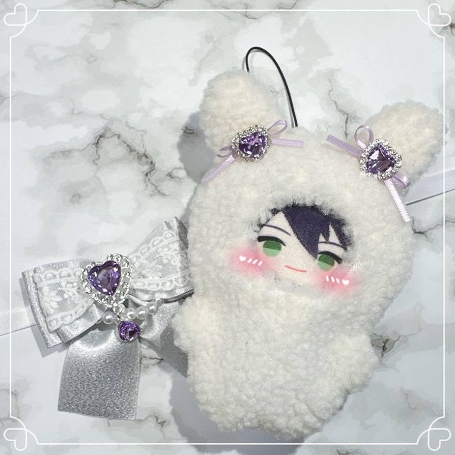 n様ぬい服ふわふわ猫耳おすわり 着ぐるみ にじぱぺ ちびぐるみ いつ