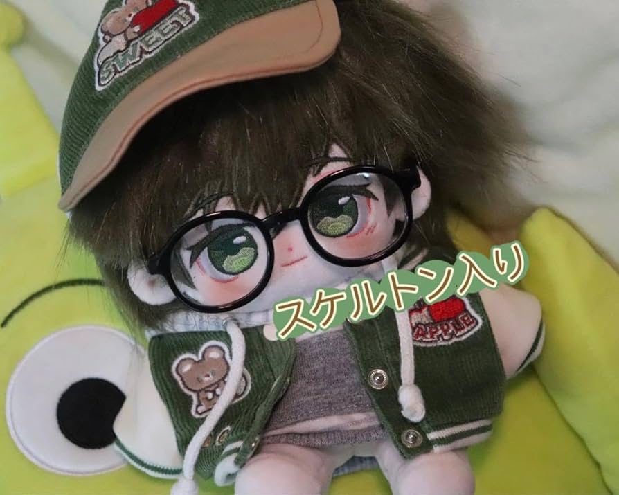 完売レア♡20cm着せ替えぬいぐるみスケルトン入り