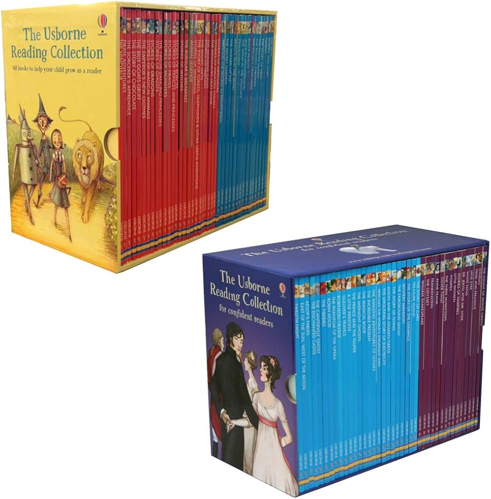 Usborne Young Reading Collection for Confident Readers 80 Books